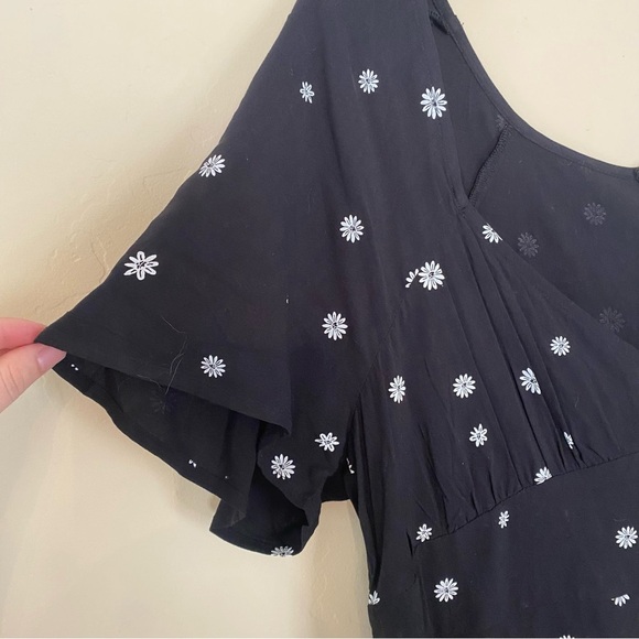 Abound Nordstrom dress black with white flowers size XL NWT - Picture 5 of 7